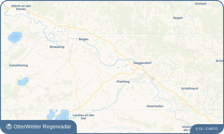 OtterWetter Regenradar-Widget Steinfürth