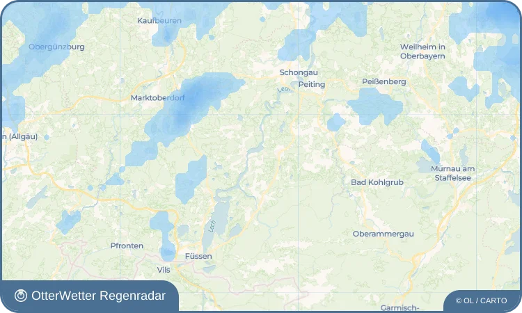 Wetter-Widget-Vorschau mit Vorhersagedaten für Steingädele
