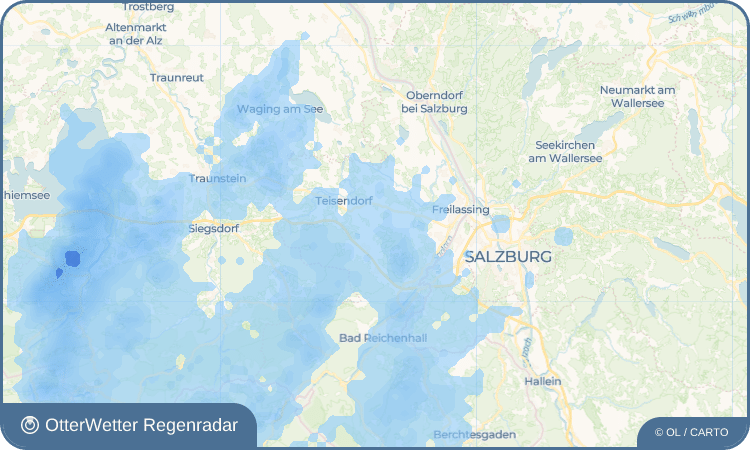 OtterWetter Regenradar-Widget Steinhögl