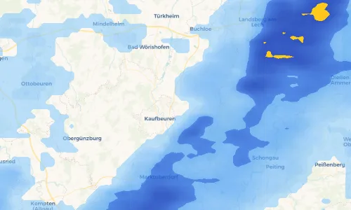 Regenradar Vorschaubild - Aktuelle Niederschläge in Steinholz und Umgebung