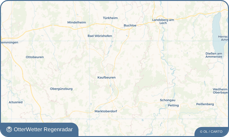OtterWetter Regenradar-Widget Steinholz