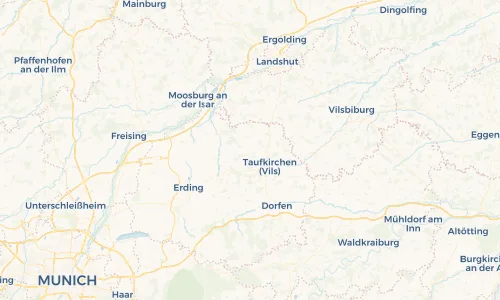 Regenradar Vorschaubild - Aktuelle Niederschläge in Steinkirchen und Umgebung