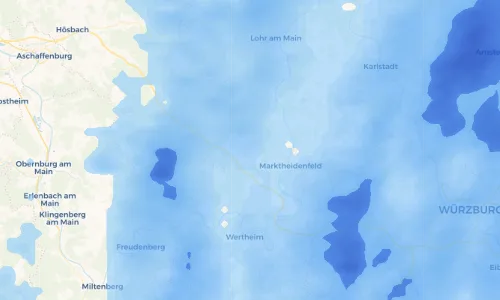 Regenradar Vorschaubild - Aktuelle Niederschläge in Steinmark und Umgebung
