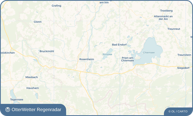 OtterWetter Regenradar-Widget Stephanskirchen