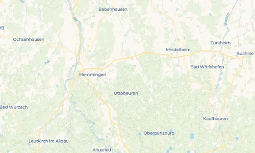 Regenradar Vorschaubild - Aktuelle Niederschläge in Stephansried und Umgebung