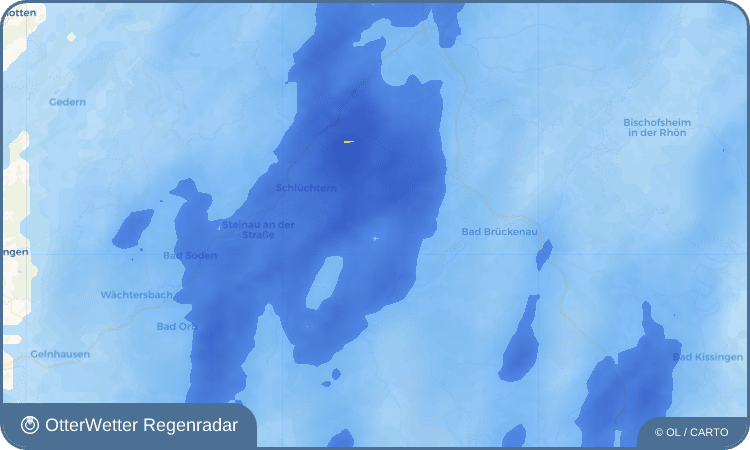 OtterWetter Regenradar-Widget Sterbfritz