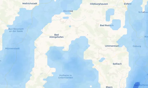 Regenradar Vorschaubild - Aktuelle Niederschläge in Sternberg und Umgebung