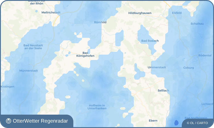 Wetter-Widget-Vorschau mit Vorhersagedaten für Sternberg