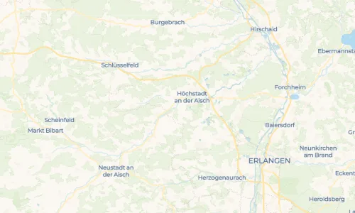 Regenradar Vorschaubild - Aktuelle Niederschläge in Sterpersdorf und Umgebung