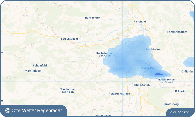 OtterWetter Regenradar-Widget Sterpersdorf