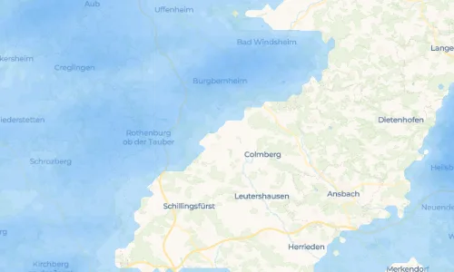 Regenradar Vorschaubild - Aktuelle Niederschläge in Stettberg und Umgebung