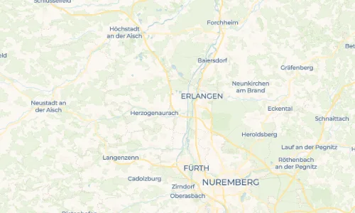 Regenradar Vorschaubild - Aktuelle Niederschläge in Steudach und Umgebung
