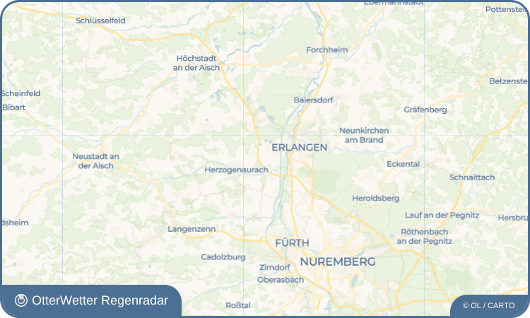 OtterWetter Regenradar-Widget Steudach