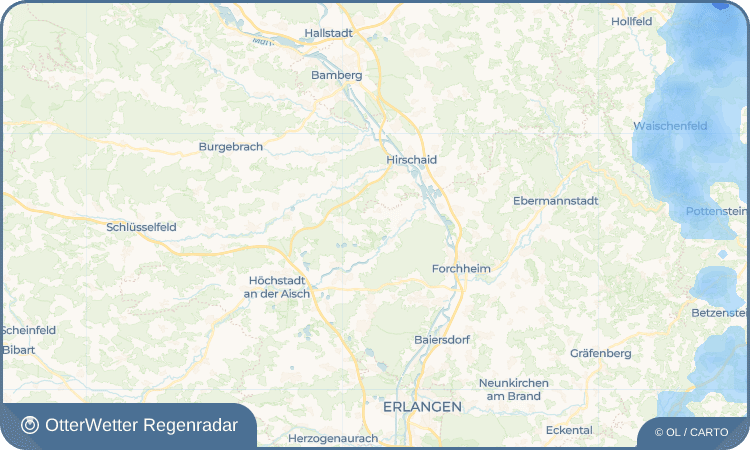 OtterWetter Regenradar-Widget Stiebarlimbach