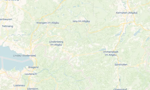 Regenradar Vorschaubild - Aktuelle Niederschläge in Stiefenhofen und Umgebung