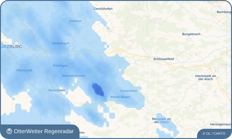 OtterWetter Regenradar-Widget Stierhöfstetten