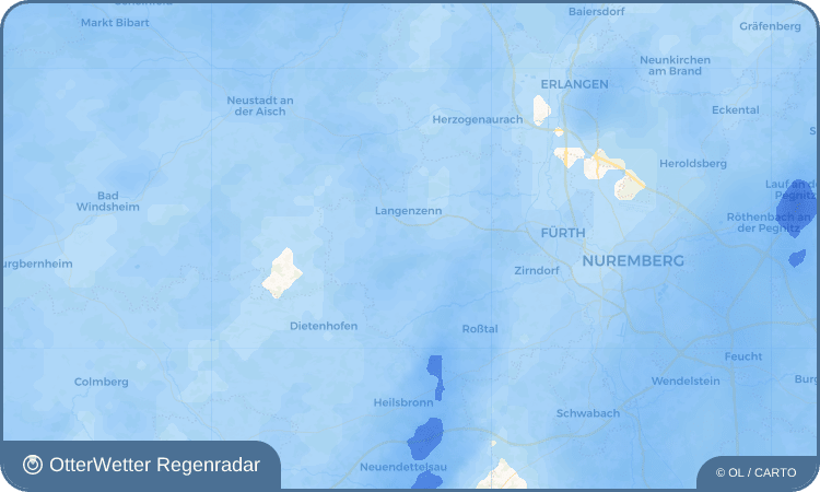 OtterWetter Regenradar-Widget Stinzendorf