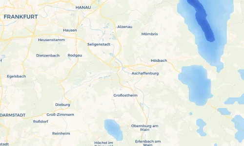 Regenradar Vorschaubild - Aktuelle Niederschläge in Stockstadt am Main und Umgebung