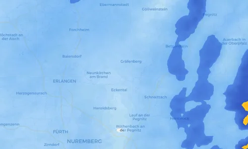 Regenradar Vorschaubild - Aktuelle Niederschläge in Stöckach und Umgebung