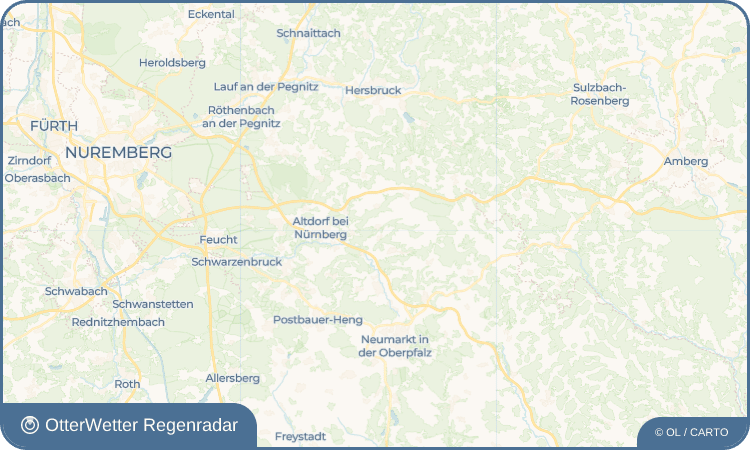 OtterWetter Regenradar-Widget Stöckelsberg