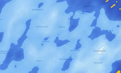 Regenradar Vorschaubild - Aktuelle Niederschläge in Stöppach und Umgebung