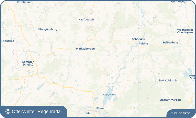 Widget-Vorschau für Stötten am Auerberg Wetter-Widget-Vorschau mit Vorhersagedaten für Stötten am Auerberg