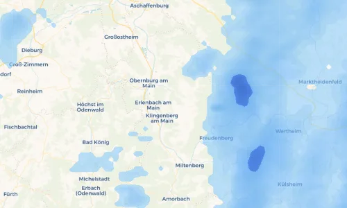 Regenradar Vorschaubild - Aktuelle Niederschläge in Streit und Umgebung