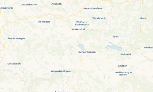 Regenradar Vorschaubild - Aktuelle Niederschläge in Streudorf und Umgebung