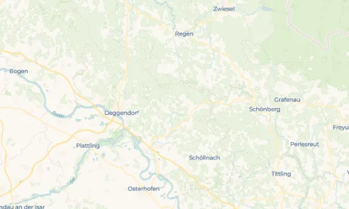 Regenradar Vorschaubild - Aktuelle Niederschläge in Stritzling und Umgebung