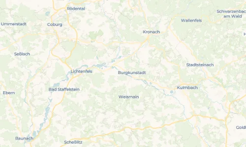 Regenradar Vorschaubild - Aktuelle Niederschläge in Strössendorf und Umgebung