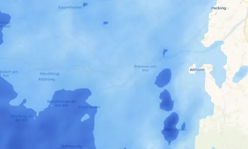 Regenradar Vorschaubild - Aktuelle Niederschläge in Strohham und Umgebung