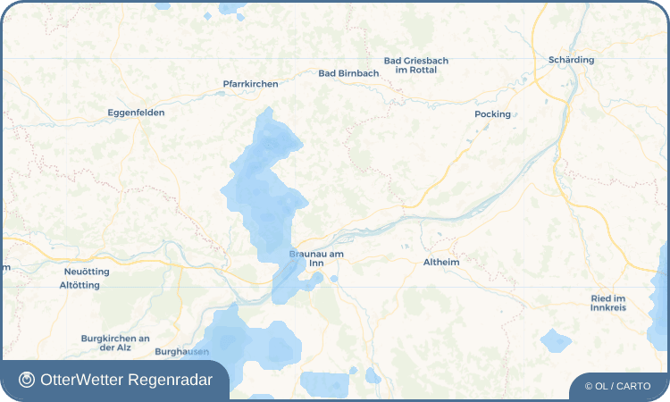 OtterWetter Regenradar-Widget Stubenberg