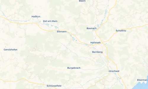 Regenradar Vorschaubild - Aktuelle Niederschläge in Stückbrunn und Umgebung