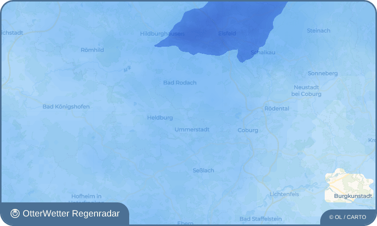 OtterWetter Regenradar-Widget Sülzfeld