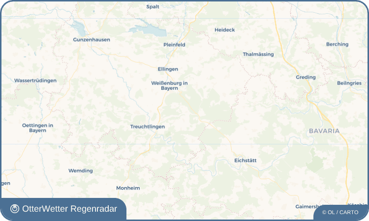 OtterWetter Regenradar-Widget Suffersheim