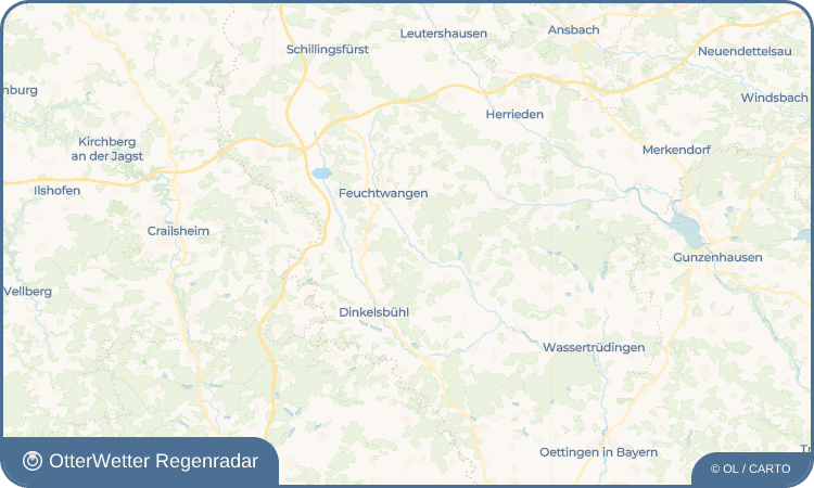 OtterWetter Regenradar-Widget Sulzach