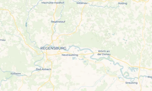 Regenradar Sulzbach an der Donau: aktuelle Niederschläge in Sulzbach an der Donau und Umgebung, Stand 30. Oktober 2026 um 21:05 Uhr