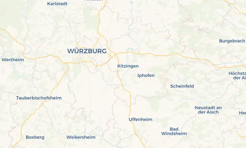 Regenradar Vorschaubild - Aktuelle Niederschläge in Sulzfeld am Main und Umgebung