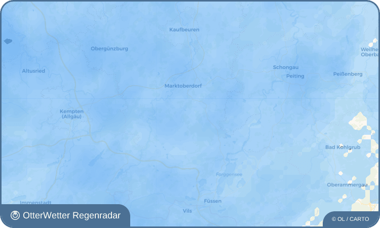 OtterWetter Regenradar-Widget Sulzschneid