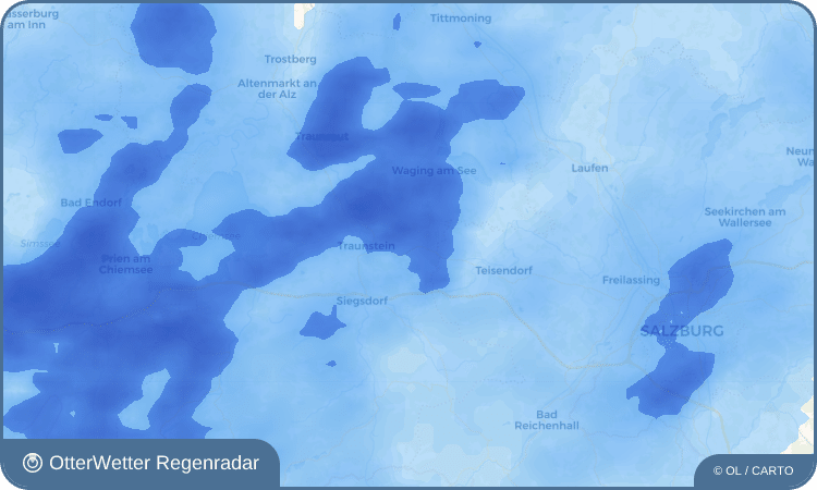 OtterWetter Regenradar-Widget Surtal