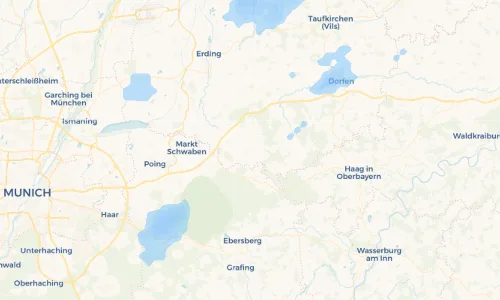 Regenradar Vorschaubild - Aktuelle Niederschläge in Tading und Umgebung