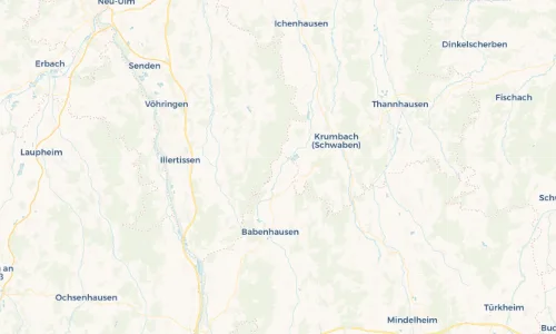 Regenradar Vorschaubild - Aktuelle Niederschläge in Tafertshofen und Umgebung