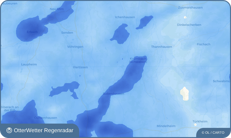 OtterWetter Regenradar-Widget Tafertshofen