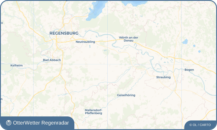OtterWetter Regenradar-Widget Taimering