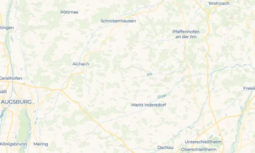 Regenradar Vorschaubild - Aktuelle Niederschläge in Tandern und Umgebung