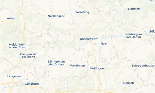 Regenradar Vorschaubild - Aktuelle Niederschläge in Tapfheim und Umgebung