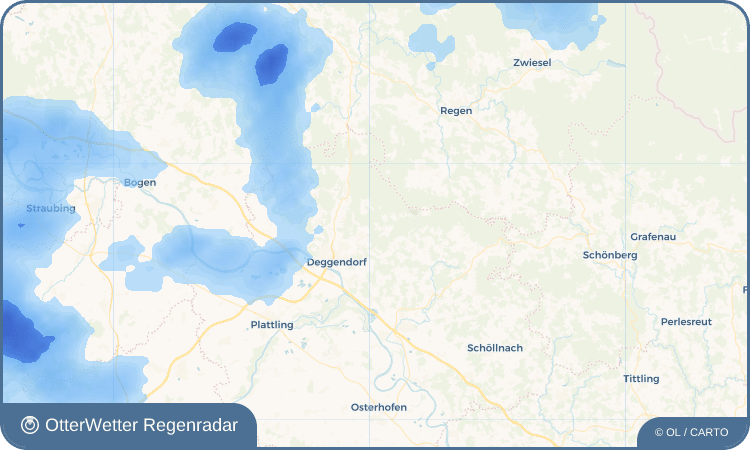 OtterWetter Regenradar-Widget Tattenberg
