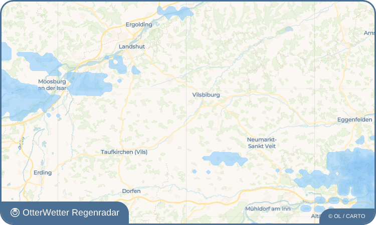 OtterWetter Regenradar-Widget Tattendorf