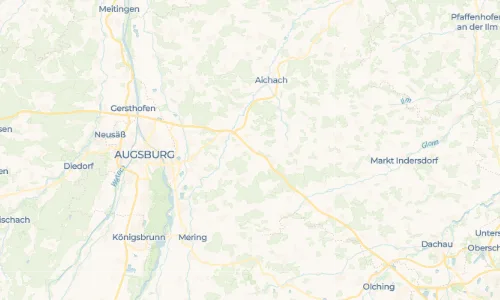 Regenradar Vorschaubild - Aktuelle Niederschläge in Tattenhausen und Umgebung