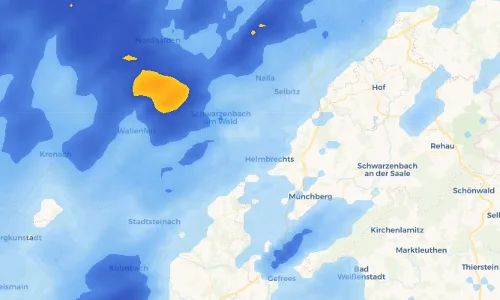 Regenradar Vorschaubild - Aktuelle Niederschläge in Taubaldsmühle und Umgebung